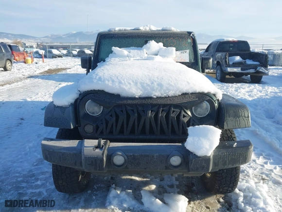 2010 Jeep Wrangler Unlimited Sport with VIN 1J4BA3H12AL127802, listed as a IAAI auction lot 41237029 with 94,320 mi miles. Bid and sale history available at carsss.com. Image 13.
