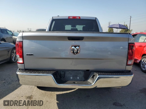 2021 Ram 1500 Classic SLT with VIN 1C6RR6LGXMS540921, listed as a Copart auction lot 62282584 with 64,006 mi miles and Salvage Title. Bid and sale history available at carsss.com. Image 6.