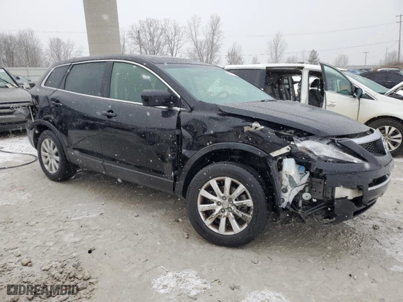 2009 Mazda CX-9 Grand Touring with VIN JM3TB38V690172028, listed as a Copart auction lot 85331114 with 154,440 mi miles and Salvage Title. Bid and sale history available at carsss.com. Image 4.