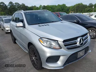 2016 Mercedes-Benz GLE 350 with VIN 4JGDA5HB2GA723544, listed as a IAAI auction lot 42236476 with 120,122 mi miles and . Bid and sale history available at DreamBid. Image 1.