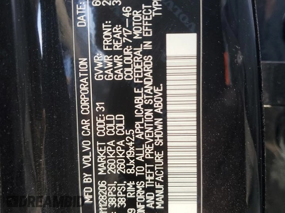 2017 Volvo XC90 Momentum z VIN YV4A22PK5H1128206, wystawiony jako Copart lot #52108315 z przebiegiem 69 510 mil mil oraz Szkody całkowita. Historia ofert i sprzedaży dostępna na DreamBid. Obrazek 13.