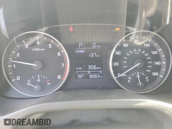 2017 Hyundai Elantra SE with VIN 5NPD84LF3HH134999, listed as a Copart auction lot 59849305 with 90,063 mi miles and Salvage title. Bid and sale history available at DreamBid. Image 9.