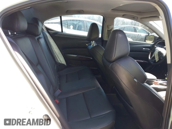 2017 Acura TLX with VIN 19UUB1F33HA005252, listed as a IAAI auction lot 41778669 with 68,722 mi miles. Bid and sale history available at carsss.com. Image 8.