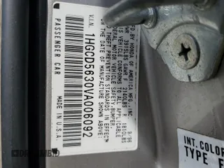 1997 Honda Accord LX with VIN 1HGCD5630VA006092, listed as a Copart auction lot 43310225 with 129,048 mi miles and Salvage Title. Bid and sale history available at carsss.com. Image 12.