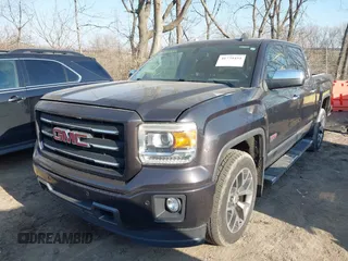 2015 GMC Sierra 1500 SLT with VIN 3GTU2VEC4FG428881, listed as a IAAI auction lot 41779451 with 150,115 mi miles and . Bid and sale history available at DreamBid. Image 2.