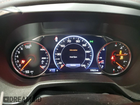 2024 Chevrolet Blazer RS with VIN 3GNKBKRS7RS144872, listed as a Copart auction lot 87925375 with 19,023 mi miles and Salvage title. Bid and sale history available at DreamBid. Image 9.