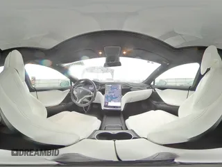 2017 Tesla Model S 100D with VIN 5YJSA1E20HF190126, listed as a Copart auction lot 60087655 with 42,025 mi miles and Salvage title. Bid and sale history available at DreamBid. Image 15.