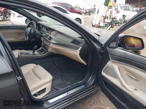 2013 BMW 5 Series 550i with VIN WBAFR9C55DDX80830, listed as a IAAI auction lot 41918926 with 141,544 mi miles and . Bid and sale history available at carsss.com. Image 5.