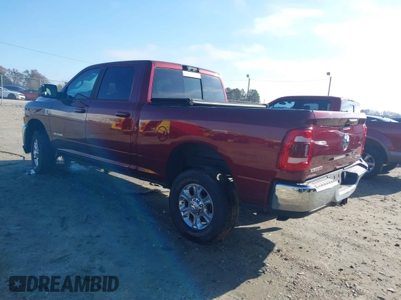 2022 Ram 2500 Big Horn with VIN 3C6UR5DL7NG162422, listed as a IAAI auction lot 41129751 with 51,465 mi miles. Bid and sale history available at carsss.com. Image 3.