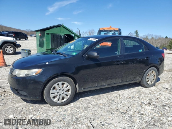 2011 Kia Forte EX with VIN KNAFU4A23B5440142, listed as a Copart auction lot 51107495 with 215,656 mi miles and Clean Title. Bid and sale history available at carsss.com. Image 1.