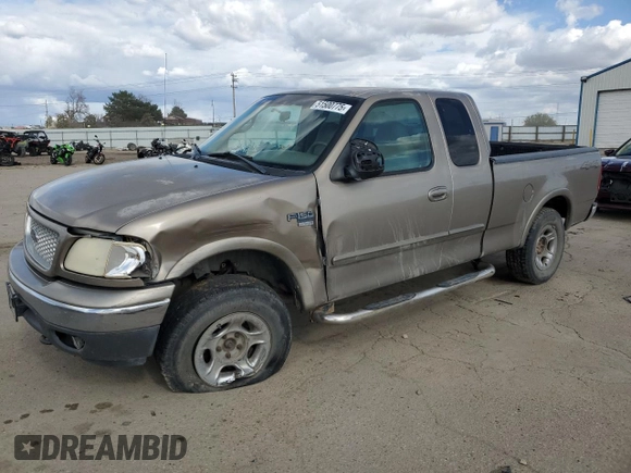 2001 Ford F-150 XL with VIN 1FTRX18L01KE64063, listed as a Copart auction lot 51500775 with 326,070 mi miles and Salvage title. Bid and sale history available at DreamBid. Image 1.