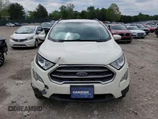 2021 Ford EcoSport SE with VIN MAJ6S3GL6MC409846, listed as a Copart auction lot 54111455 with 61,691 mi miles and Salvage title. Bid and sale history available at DreamBid. Image 5.