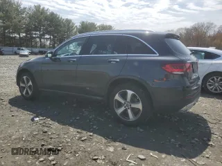 2020 Mercedes-Benz GLC with VIN WDC0G8EB5LF722435, listed as a Copart auction lot 52681275 with 80,088 mi miles and Salvage Title. Bid and sale history available at carsss.com. Image 2.