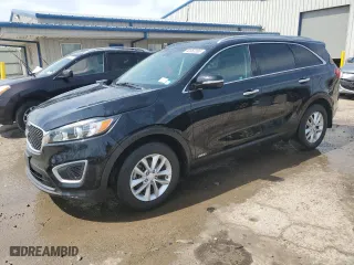 2016 Kia Sorento LX with VIN 5XYPGDA37GG058587, listed as a Copart auction lot 52863265 with 55,883 mi miles and Salvage Title. Bid and sale history available at carsss.com. Image 1.