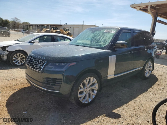 2019 Land Rover Range Rover with VIN SALGS2RE9KA520996, listed as a Copart auction lot 50520845 with 108,261 mi miles and Salvage Title. Bid and sale history available at carsss.com. Image 1.