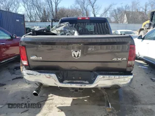2017 Ram 1500 Big Horn with VIN 1C6RR7LM4HS878879, listed as a Copart auction lot 52751215 with 109,621 mi miles and Non repairable. Bid and sale history available at DreamBid. Image 6.