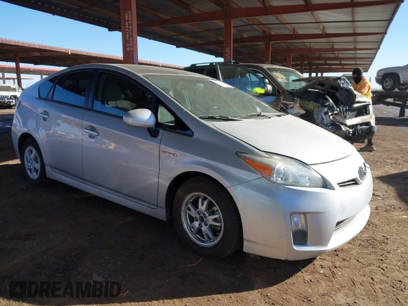 2011 Toyota Prius I with VIN JTDKN3DU8B0251960, listed as a IAAI auction lot 41413533 with 132,094 mi miles and . Bid and sale history available at DreamBid. Image 1.