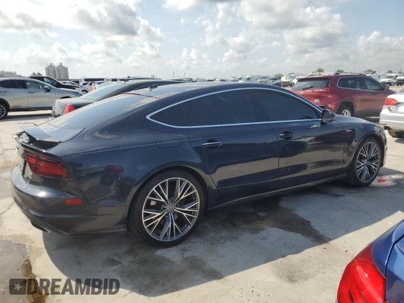2016 Audi A7 Prestige with VIN WAU2GAFC9GN056234, listed as a Copart auction lot 54274015 with Not provided miles and Non repairable. Bid and sale history available at DreamBid. Image 3.