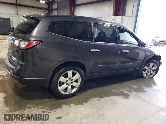 2017 Chevrolet Traverse LT with VIN 1GNKVGKD7HJ261755, listed as a Copart auction lot 51080275 with 118,444 mi miles and Salvage Title. Bid and sale history available at DreamBid. Image 3.