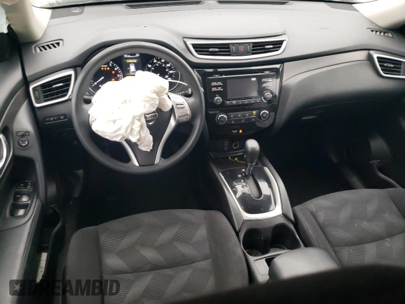 2014 Nissan Rogue S with VIN 5N1AT2MV6EC809873, listed as a Copart auction lot 43744395 with 37,850 mi miles and Salvage Title. Bid and sale history available at carsss.com. Image 8.