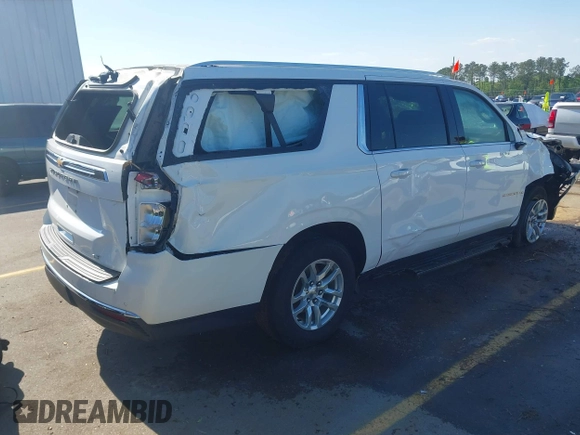 2021 Chevrolet Suburban LT z VIN 1GNSCCKD0MR174984, wystawiony jako IAAI lot #41997228 z przebiegiem 110 379 mil mil oraz . Historia ofert i sprzedaży dostępna na DreamBid. Obrazek 4.