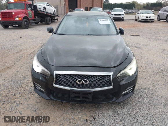 2015 Infiniti Q50 Premium z VIN JN1BV7ARXFM410177, wystawiony jako IAAI lot #41936999 z przebiegiem 129 123 mil mil oraz . Historia ofert i sprzedaży dostępna na DreamBid. Obrazek 12.