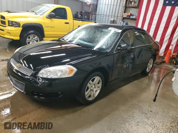 2012 Chevrolet Impala LT Fleet with VIN 2G1WG5E32C1234096, listed as a Copart auction lot 54686285 with 213,976 mi miles and Salvage Title. Bid and sale history available at DreamBid. Image 1.