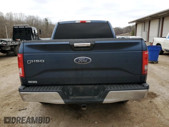 2017 Ford F-150 XL with VIN 1FTEW1EF4HFB05530, listed as a Copart auction lot 48358505 with 152,946 mi miles and Salvage Title. Bid and sale history available at carsss.com. Image 6.