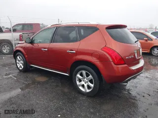 2006 Nissan Murano SL with VIN JN8AZ08W56W532907, listed as a IAAI auction lot 41441102 with 155,320 mi miles. Bid and sale history available at carsss.com. Image 3.