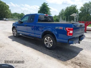 2018 Ford F-150 XL with VIN 1FTEX1CP9JFB49232, listed as a IAAI auction lot 42563844 with 46,297 mi miles and . Bid and sale history available at DreamBid. Image 3.