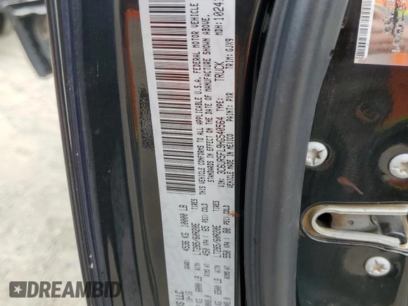 2017 Ram 2500 Laramie with VIN 3C6UR5FL9HG540564, listed as a Copart auction lot 66411644 with Not Provided miles and Salvage Title. Bid and sale history available at carsss.com. Image 12.
