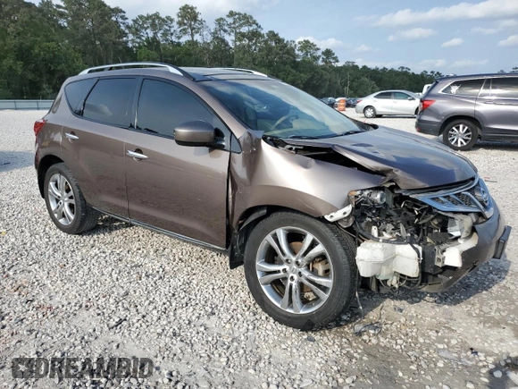 2011 Nissan Murano LE with VIN JN8AZ1MU8BW063431, listed as a Copart auction lot 55163495 with 177,887 mi miles and Salvage Title. Bid and sale history available at DreamBid. Image 4.