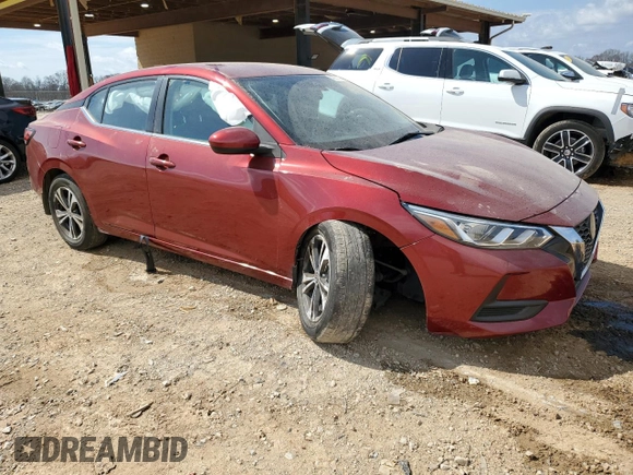 2021 Nissan Sentra SV с VIN 3N1AB8CV4MY325303, выставлен на аукционе Copart как лот 48811085 с пробегом 27 129 миль миль и Списание • Salvage title. История ставок и продаж доступна на DreamBid. Изображение 4.