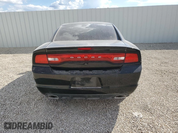 2012 Dodge Charger Police with VIN 2C3CDXAG6CH304301, listed as a Copart auction lot 44698825 with 80,867 mi miles and Salvage Title. Bid and sale history available at carsss.com. Image 6.