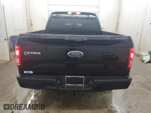 2016 Ford F-150 XL with VIN 1FTEX1CP6GFD58405, listed as a Copart auction lot 47052915 with Not provided miles and Salvage title. Bid and sale history available at DreamBid. Image 6.