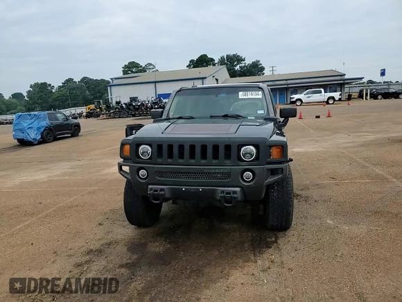 2007 Hummer H3 SUV with VIN 5GTDN13EX78134129, listed as a Copart auction lot 68814194 with 204,389 mi miles and Salvage Title. Bid and sale history available at carsss.com. Image 11.