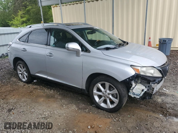 2010 Lexus RX 350 z VIN 2T2ZK1BA6AC020110, wystawiony jako Copart lot #50377505 z przebiegiem 176 067 mil mil oraz Szkoda całkowita • Salvage title. Historia ofert i sprzedaży dostępna na DreamBid. Obrazek 4.
