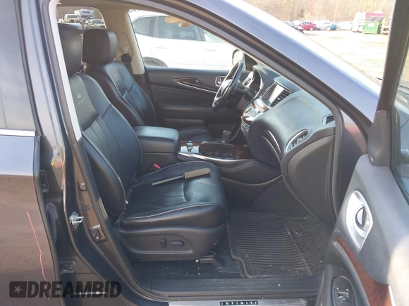 2014 Infiniti QX60 with VIN 5N1AL0MM9EC543096, listed as a IAAI auction lot 41909546 with 128,479 mi miles. Bid and sale history available at carsss.com. Image 5.