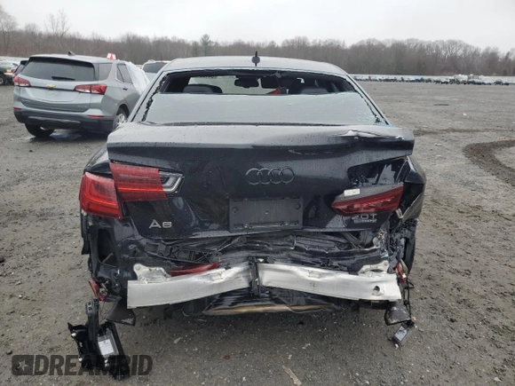 2018 Audi A6 Premium with VIN WAUF8AFC0JN092593, listed as a Copart auction lot 84403124 with 98,683 mi miles and Salvage Title. Bid and sale history available at carsss.com. Image 6.