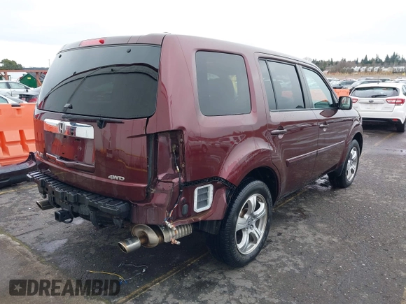 2013 Honda Pilot EX-L z VIN 5FNYF4H57DB074581, wystawiony jako IAAI lot #41636437 z przebiegiem 110 054 mil mil oraz . Historia ofert i sprzedaży dostępna na DreamBid. Obrazek 4.
