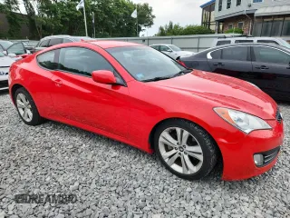 2010 Hyundai Genesis Coupe Grand Touring with VIN KMHHU6KH8AU004641, listed as a Copart auction lot 62854555 with 91,337 mi miles and Clean title. Bid and sale history available at DreamBid. Image 4.