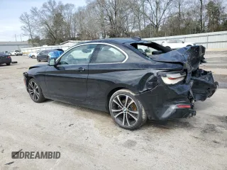 2020 BMW 2 Series 230i with VIN WBA2J1C06L7E53493, listed as a Copart auction lot 45903075 with 91,296 mi miles and Salvage Title. Bid and sale history available at carsss.com. Image 2.