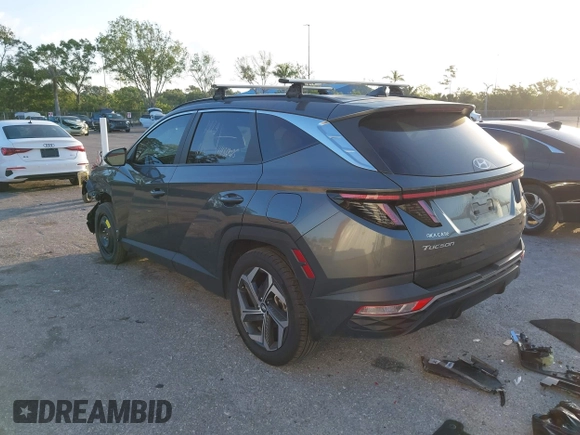 2022 Hyundai Tucson SEL z VIN 5NMJCCAE0NH149457, wystawiony jako IAAI lot #42166988 z przebiegiem 51 930 mil mil oraz . Historia ofert i sprzedaży dostępna na DreamBid. Obrazek 3.