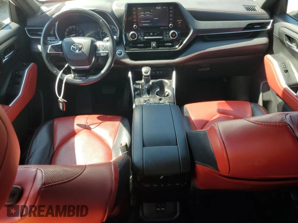 2021 Toyota Highlander XSE with VIN 5TDLZRBH3MS141044, listed as a Copart auction lot 61994305 with 110,099 mi miles and Salvage title. Bid and sale history available at DreamBid. Image 8.