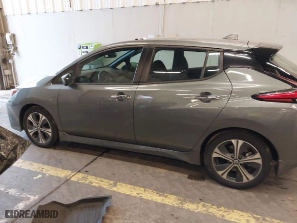 2020 Nissan LEAF SV with VIN 1N4AZ1CP4LC307317, listed as a IAAI auction lot 40906972 with 50,072 mi miles. Bid and sale history available at carsss.com. Image 14.