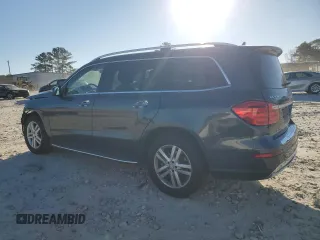 2016 Mercedes-Benz GL with VIN 4JGDF6EE0GA638059, listed as a Copart auction lot 83017144 with 168,505 mi miles and Salvage Title. Bid and sale history available at carsss.com. Image 2.