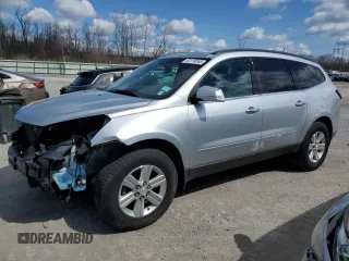 2014 Chevrolet Traverse LT with VIN 1GNKVGKD6EJ229407, listed as a Copart auction lot 53178045 with 112,236 mi miles and Salvage Title. Bid and sale history available at carsss.com. Image 1.