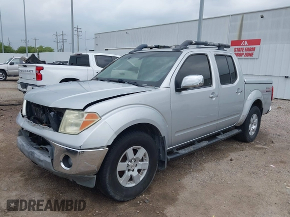 2005 Nissan Frontier LE with VIN 1N6AD07U25C457977, listed as a IAAI auction lot 41906592 with 256,116 mi miles and . Bid and sale history available at DreamBid. Image 18.