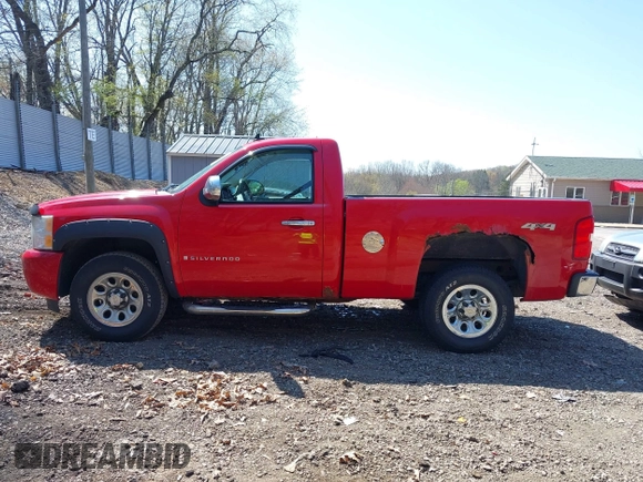 2009 Chevrolet Silverado 1500 Work Truck with VIN 1GCEK14C29Z187289, listed as a IAAI auction lot 42113066 with 109,077 mi miles. Bid and sale history available at carsss.com. Image 15.