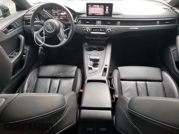 2018 Audi A5 Sportback Premium Plus with VIN WAUENCF59JA028433, listed as a Copart auction lot 48007004 with 75,045 mi miles. Bid and sale history available at carsss.com. Image 8.